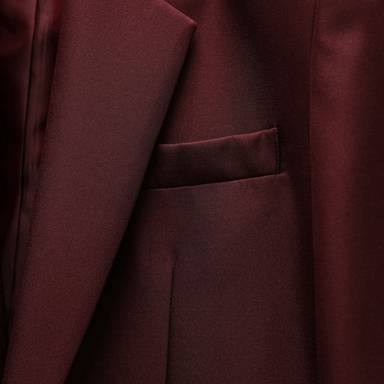 The Ultimate Oversized Burgundy Blazer