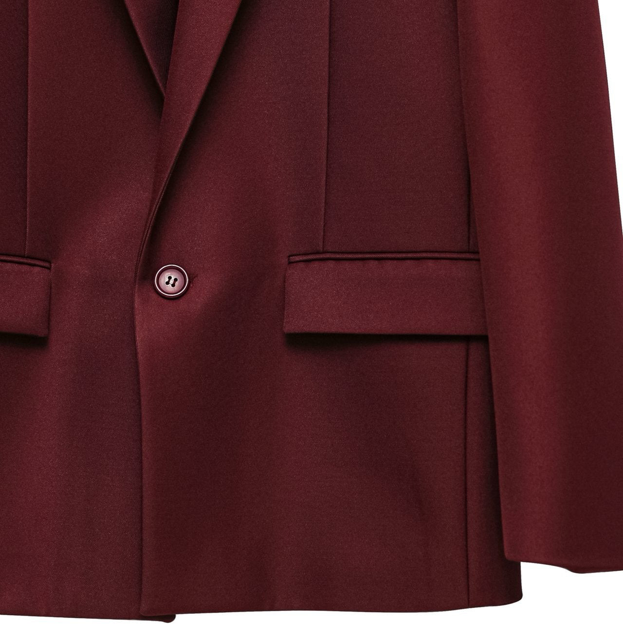 The Ultimate Oversized Burgundy Blazer