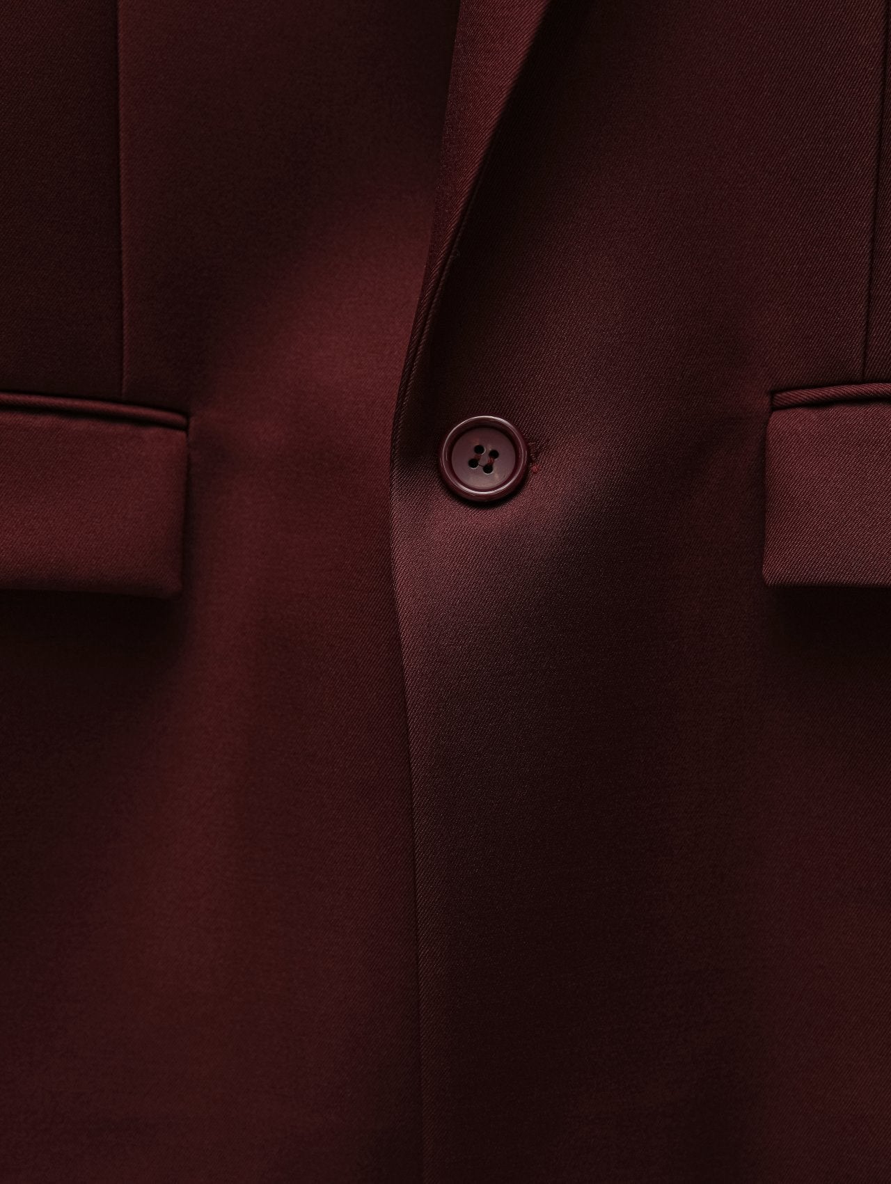 The Ultimate Oversized Burgundy Blazer