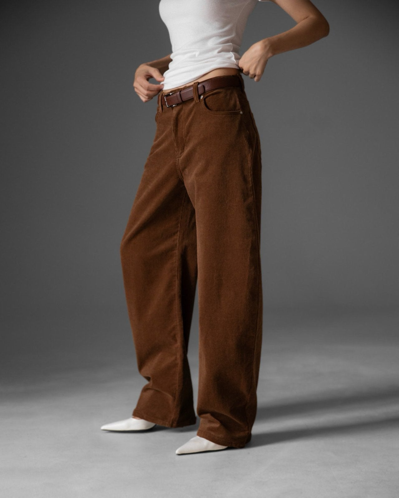 Classic Corduroy Volume Pants