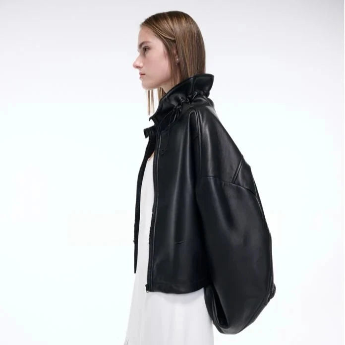 The Rose Lambskin Leather Jacket