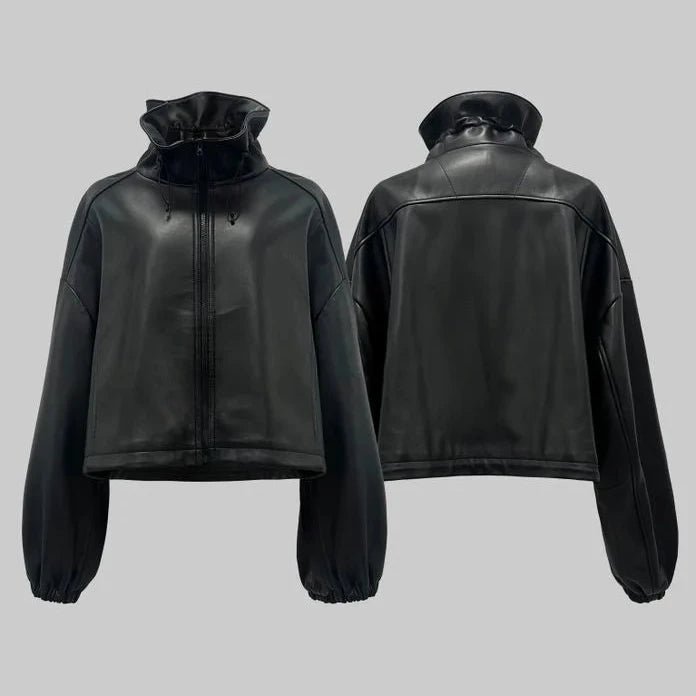 The Rose Lambskin Leather Jacket