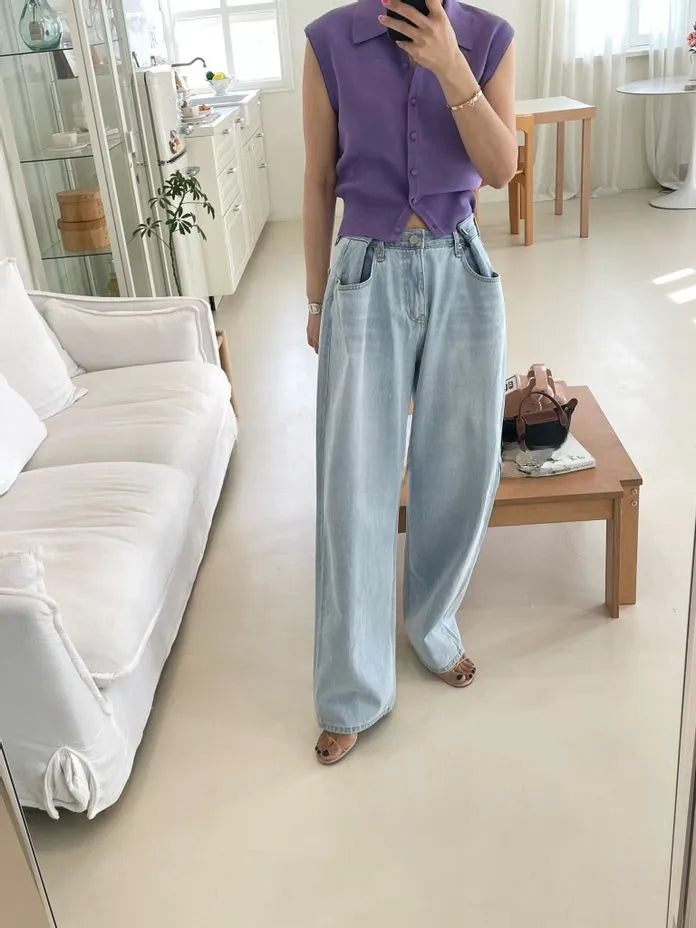 The Double Button Jeans