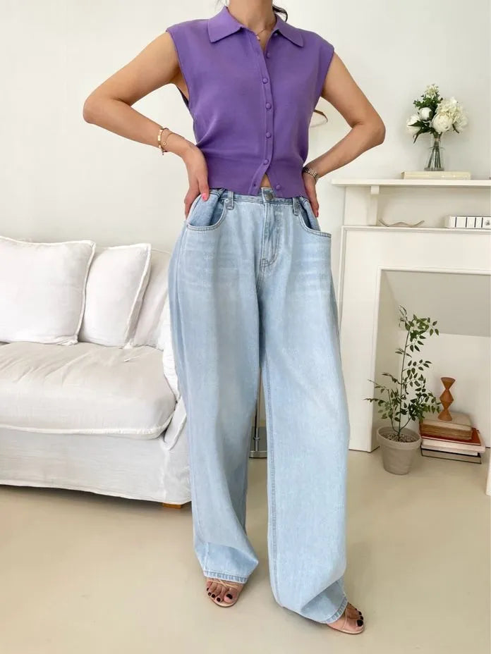 The Double Button Jeans