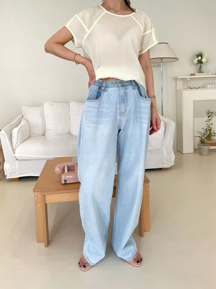 The Double Button Jeans