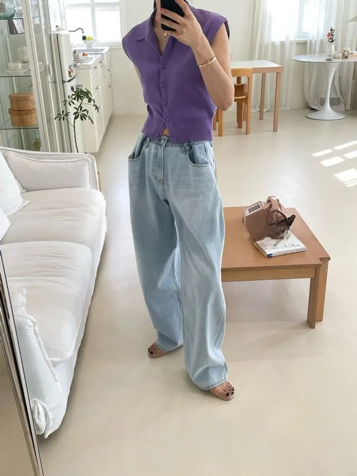 The Double Button Jeans