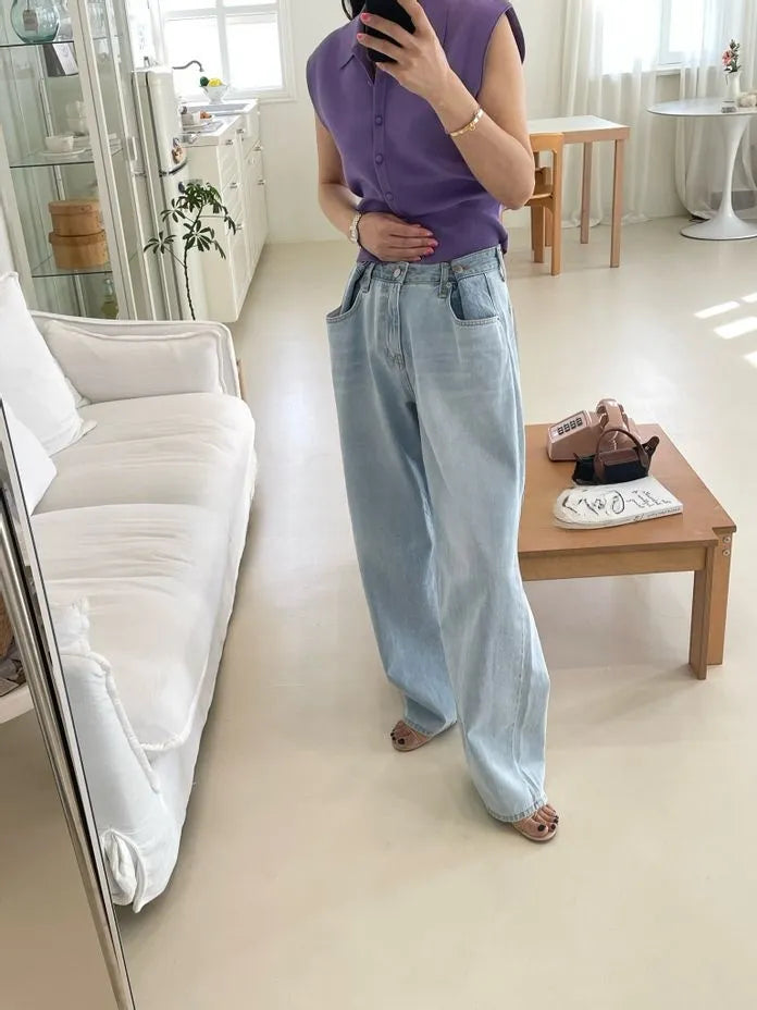 The Double Button Jeans