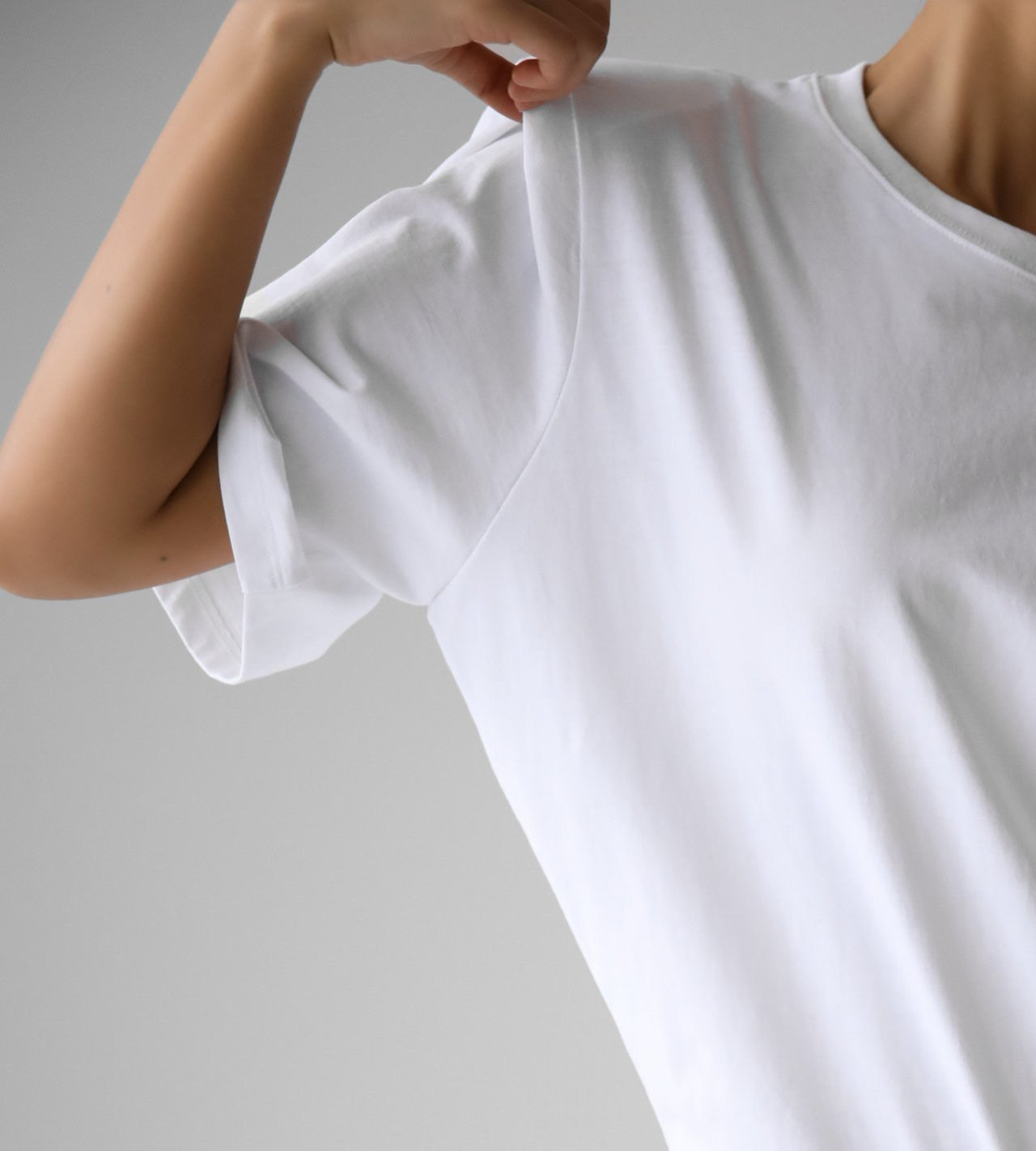 Half Sleeved Padded Shoulder Bodysuit