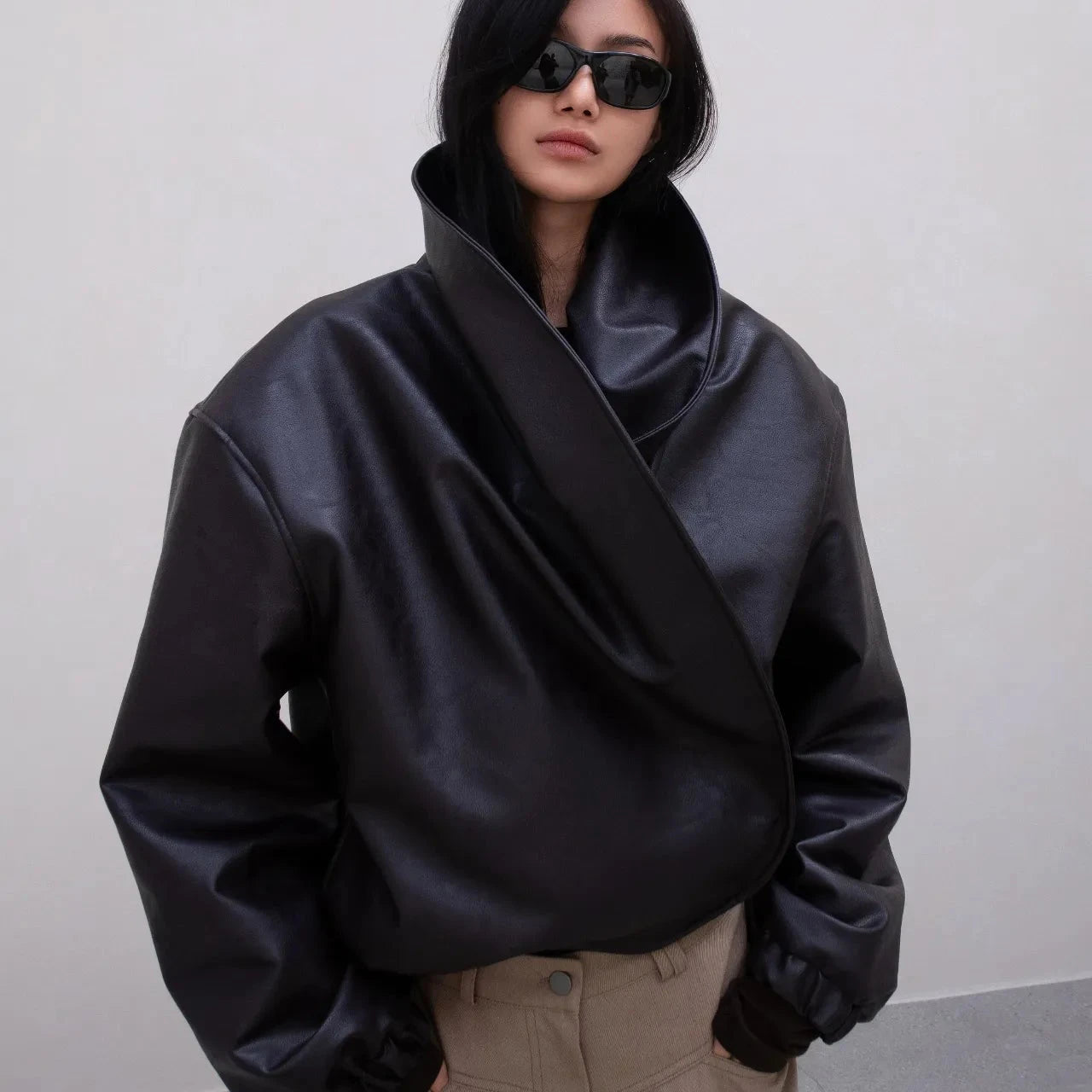 The Marlowe Vegan Leather Jacket