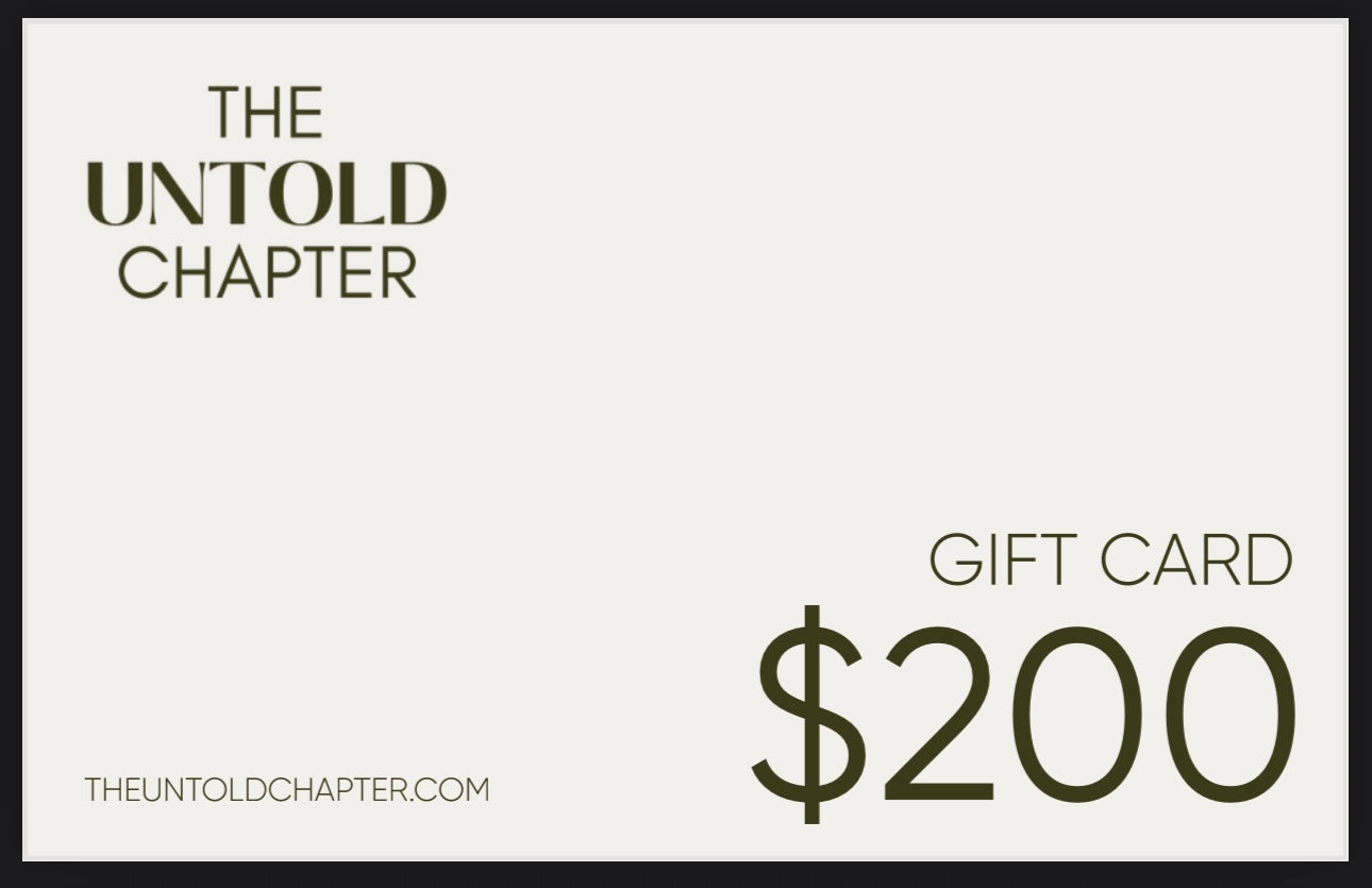 The Untold Chapter Gift Card
