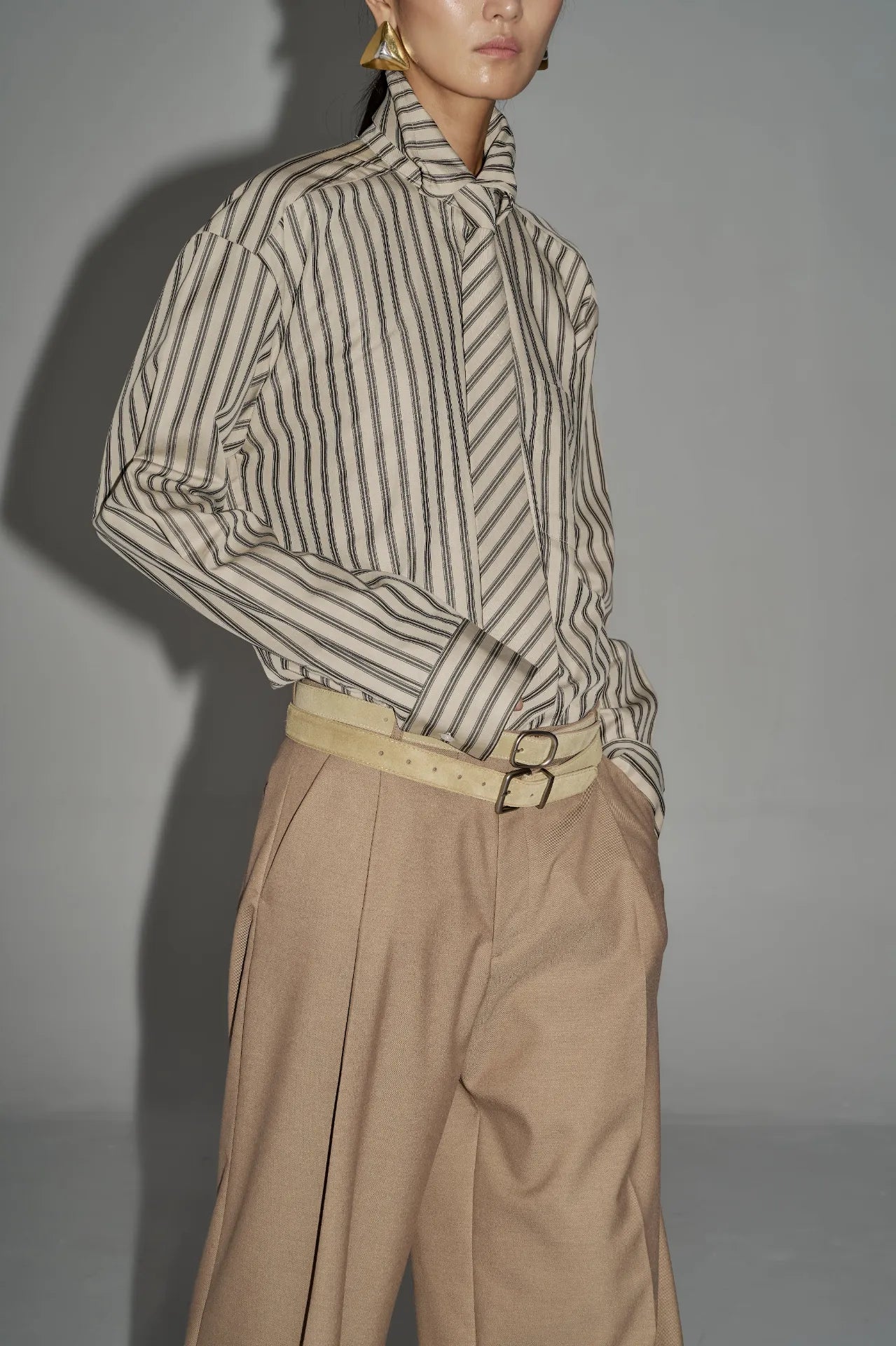 The Striped Shirt Dress