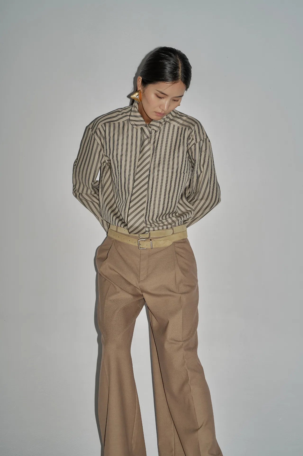 The Striped Shirt Dress
