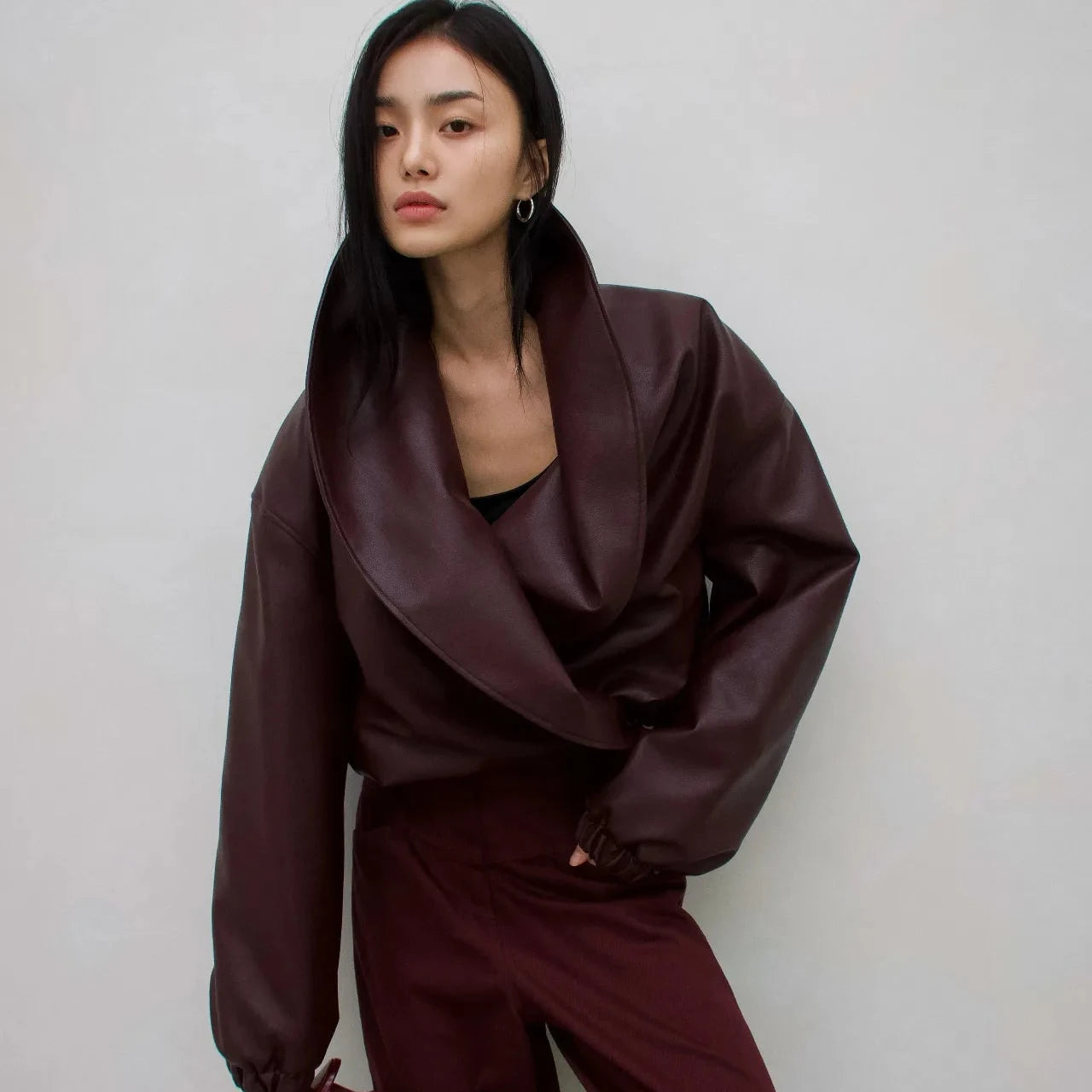 The Marlowe Vegan Leather Jacket