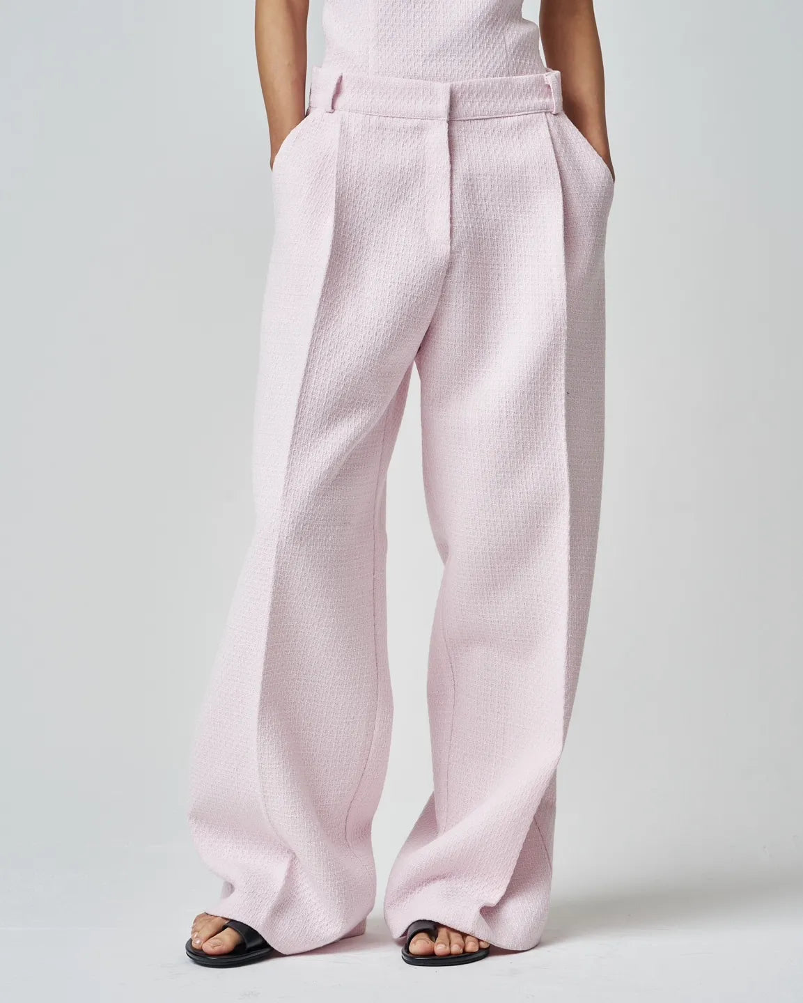 Pink Tweed Pants