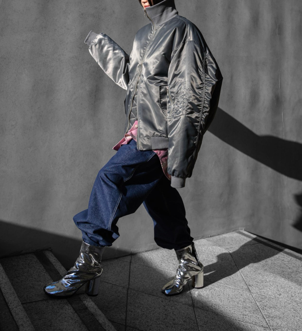 Oversized Padded Bomber