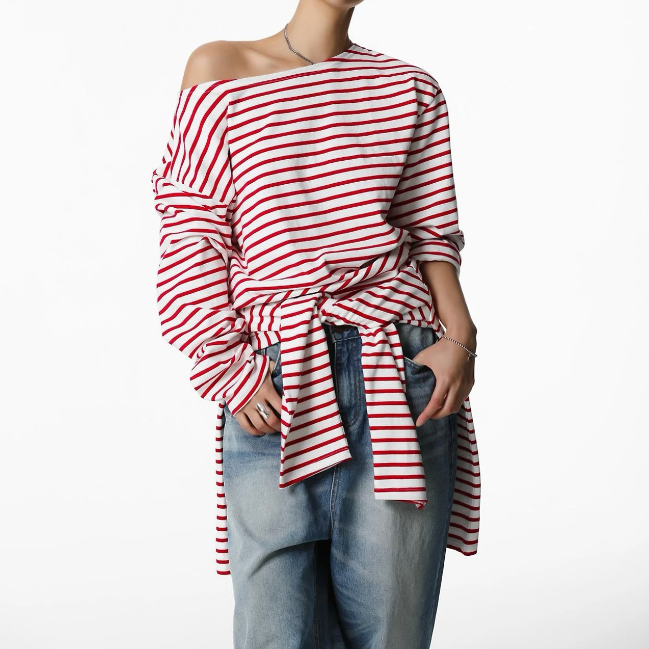 The Stripes Oversized T Shirt