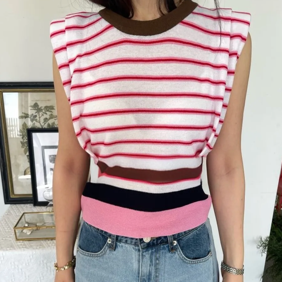 The Padded Sleeveless Top