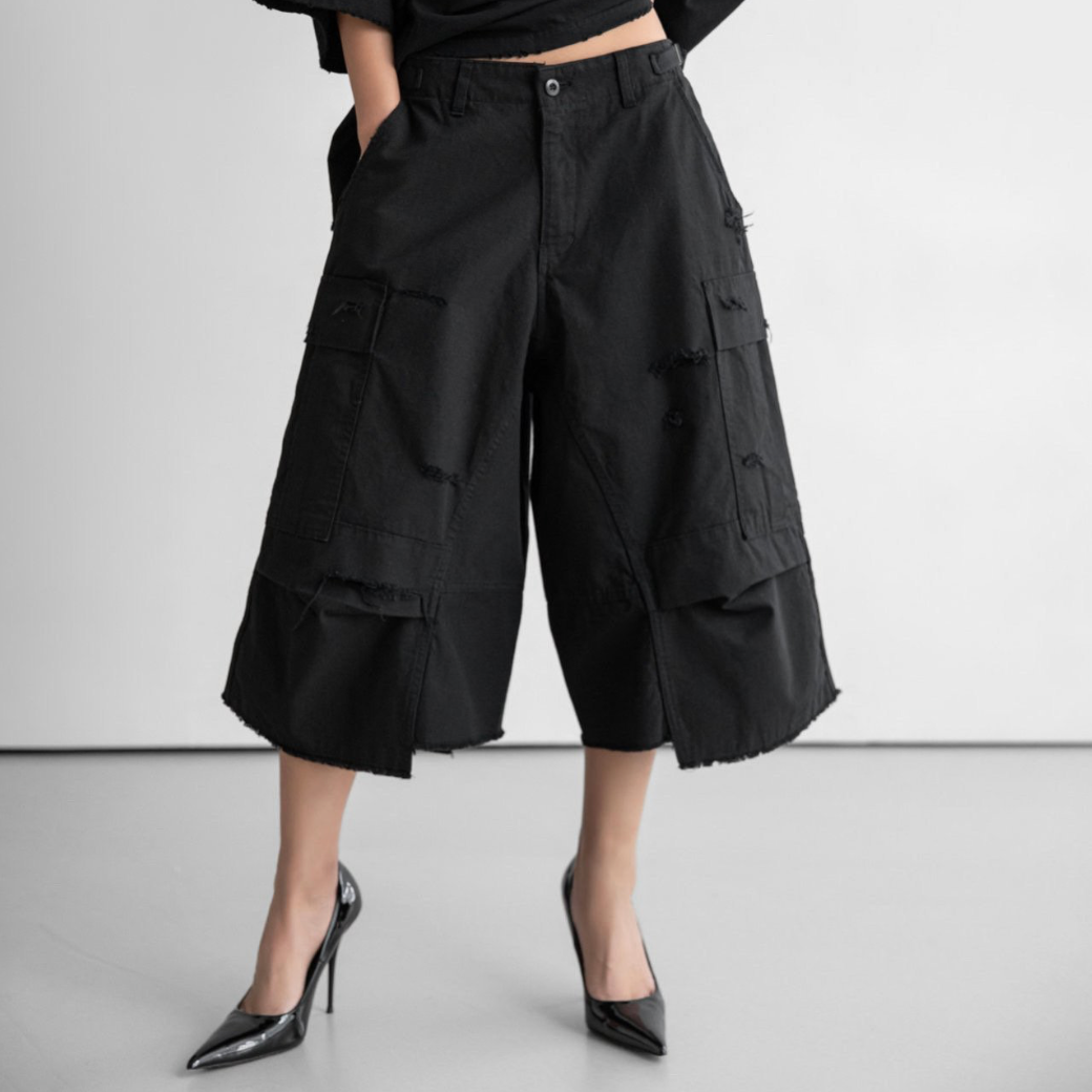 Vintage Cut-off Bermuda Pants