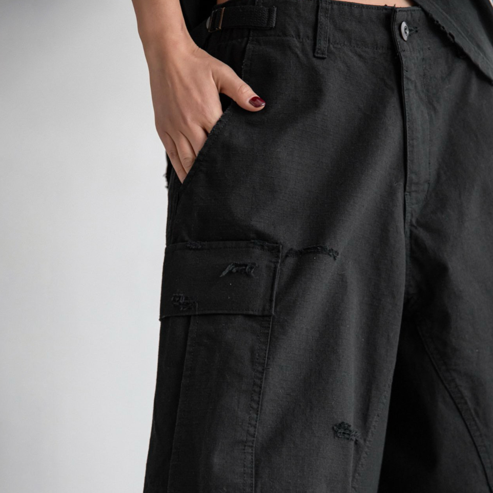 Vintage Cut-off Bermuda Pants
