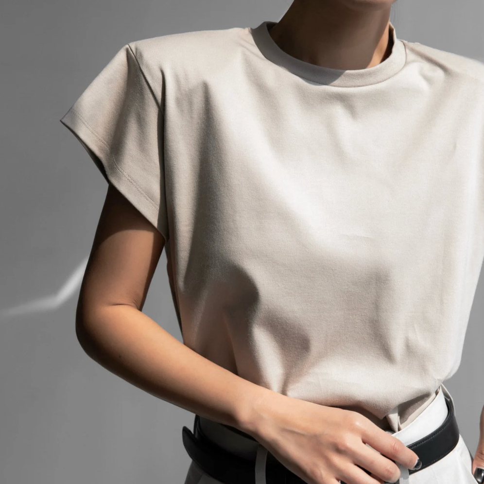 Padded Short Sleeve T-Shirt