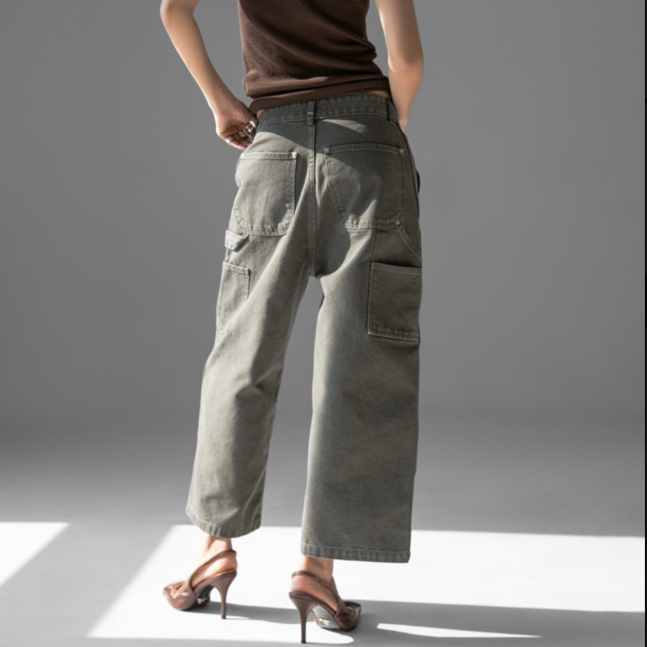 Vintage Ankle Carpenter Culotte