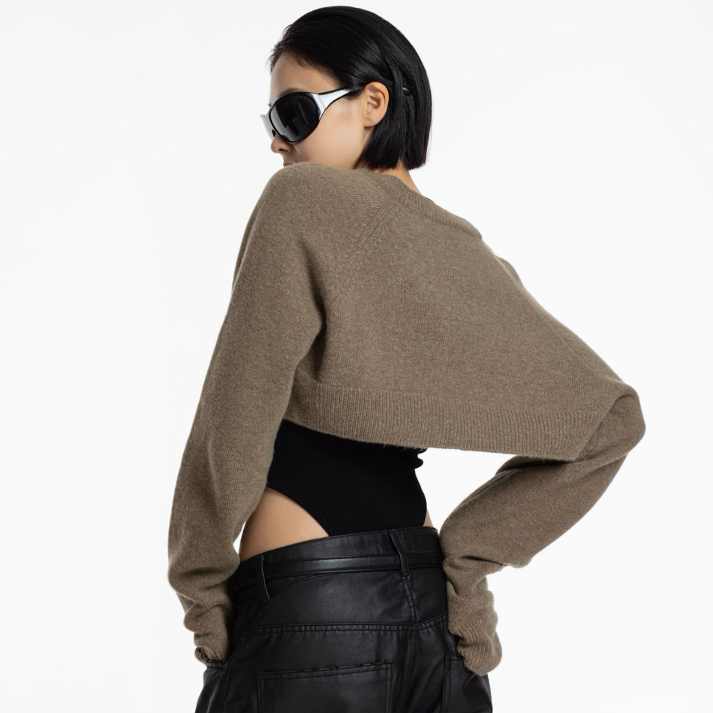 Sculpted Knit Bolero