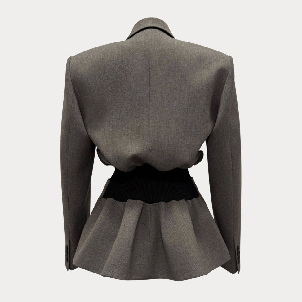 Sculpted Tailored Blazer