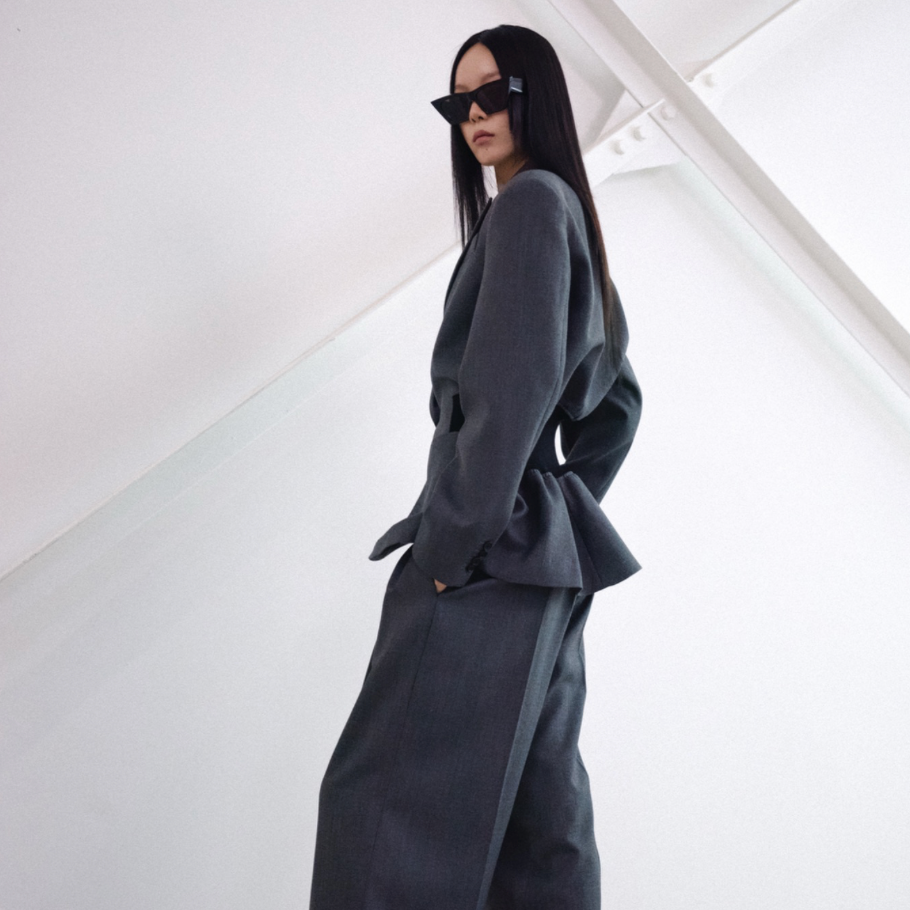 Sculpted Tailored Blazer