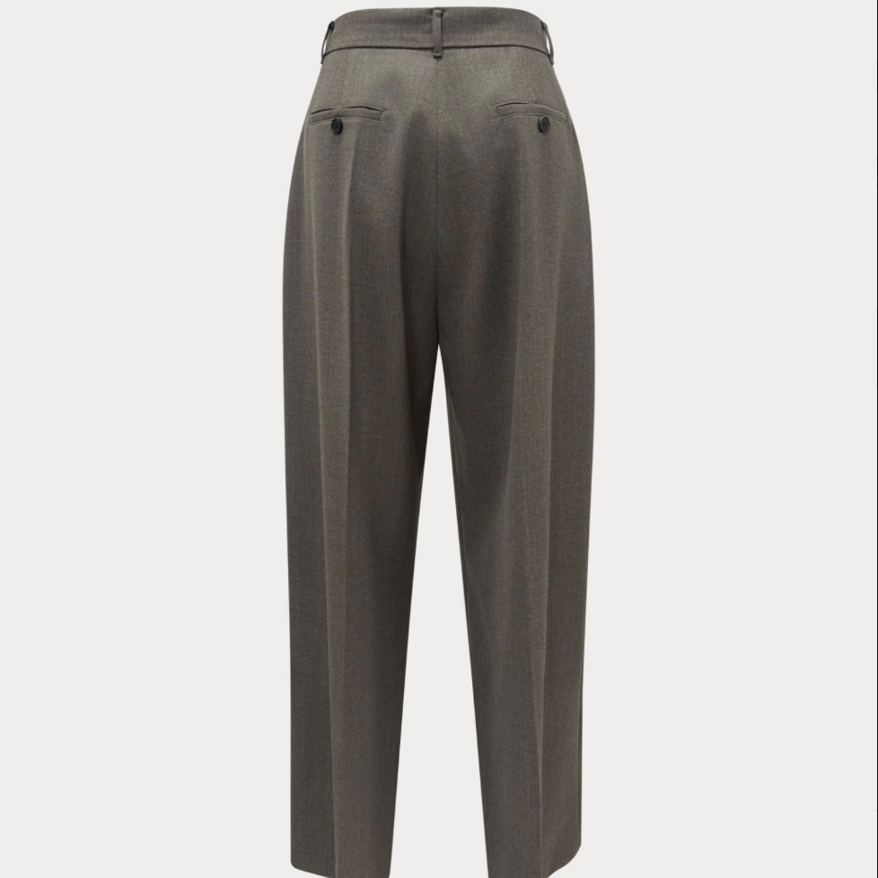 Double Pleated Trousers