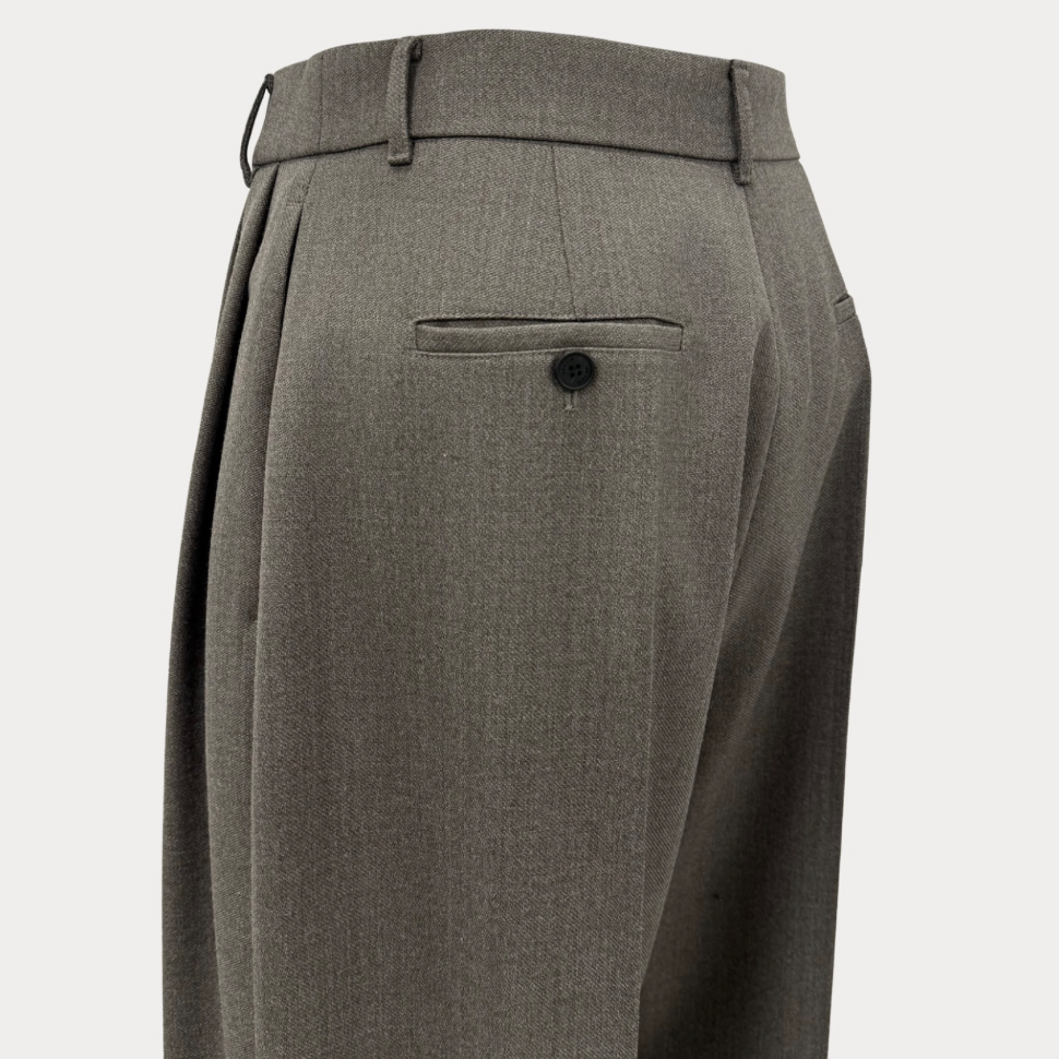 Double Pleated Trousers