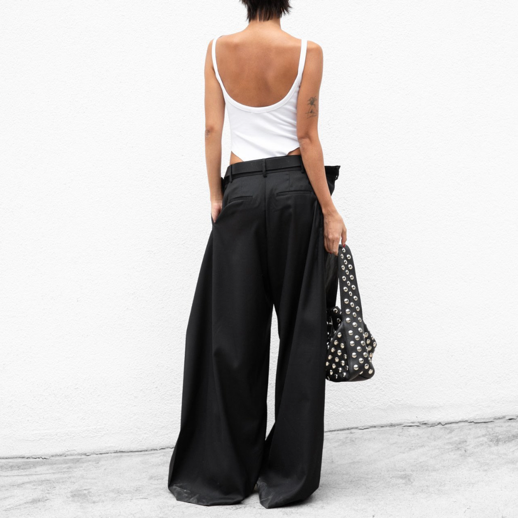 The Axis Wide-Leg Trousers