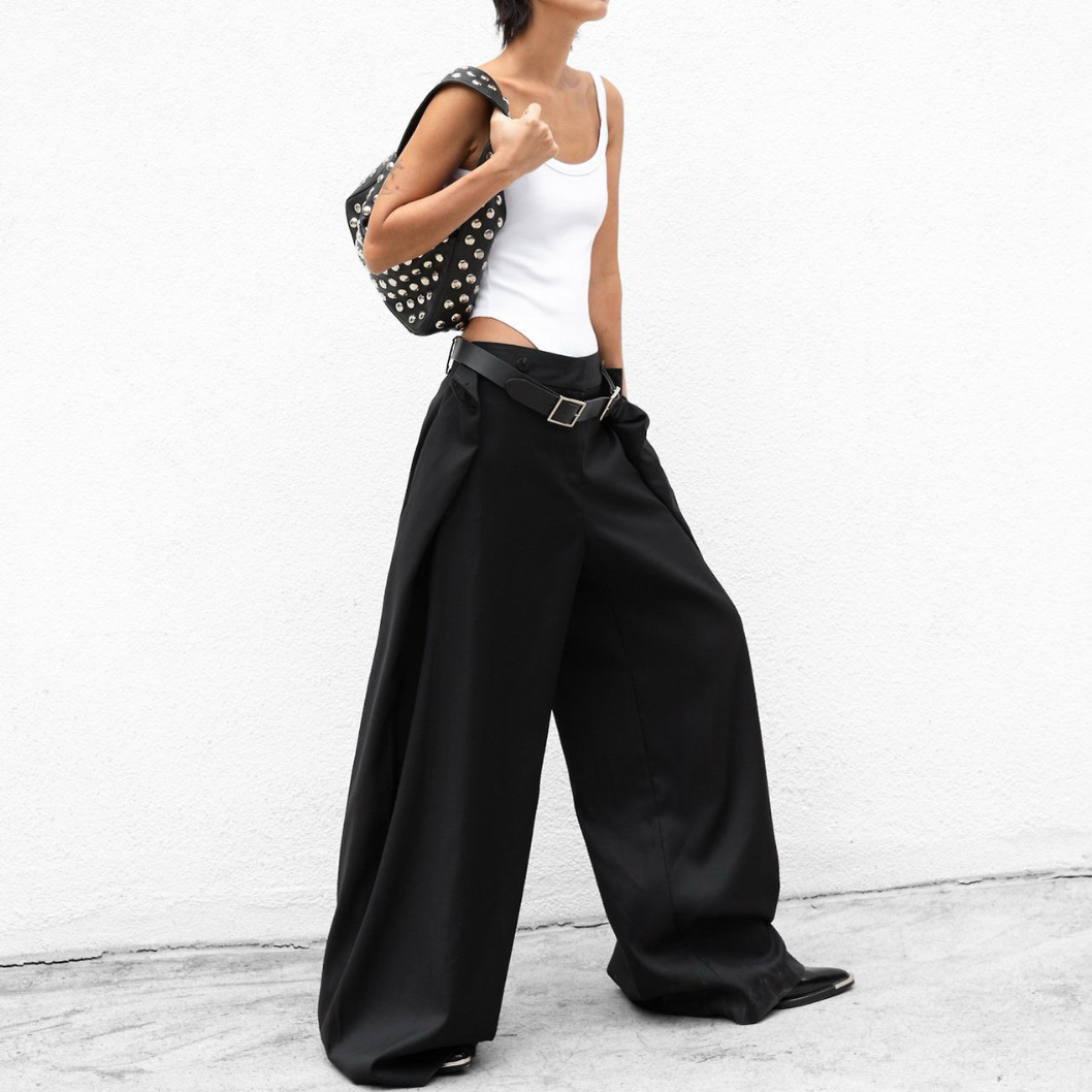 The Axis Wide-Leg Trousers