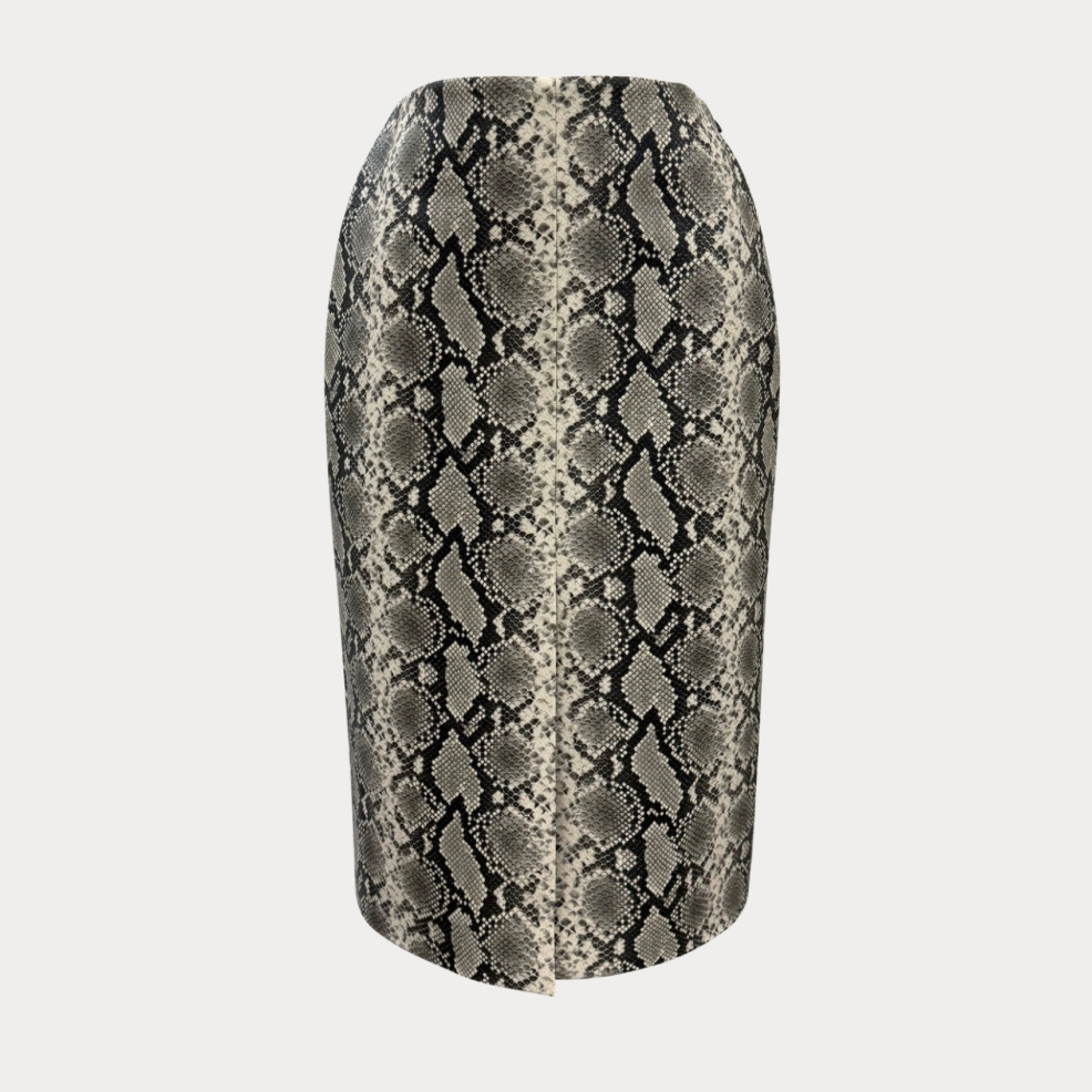 The Viper Faux Leather Skirt