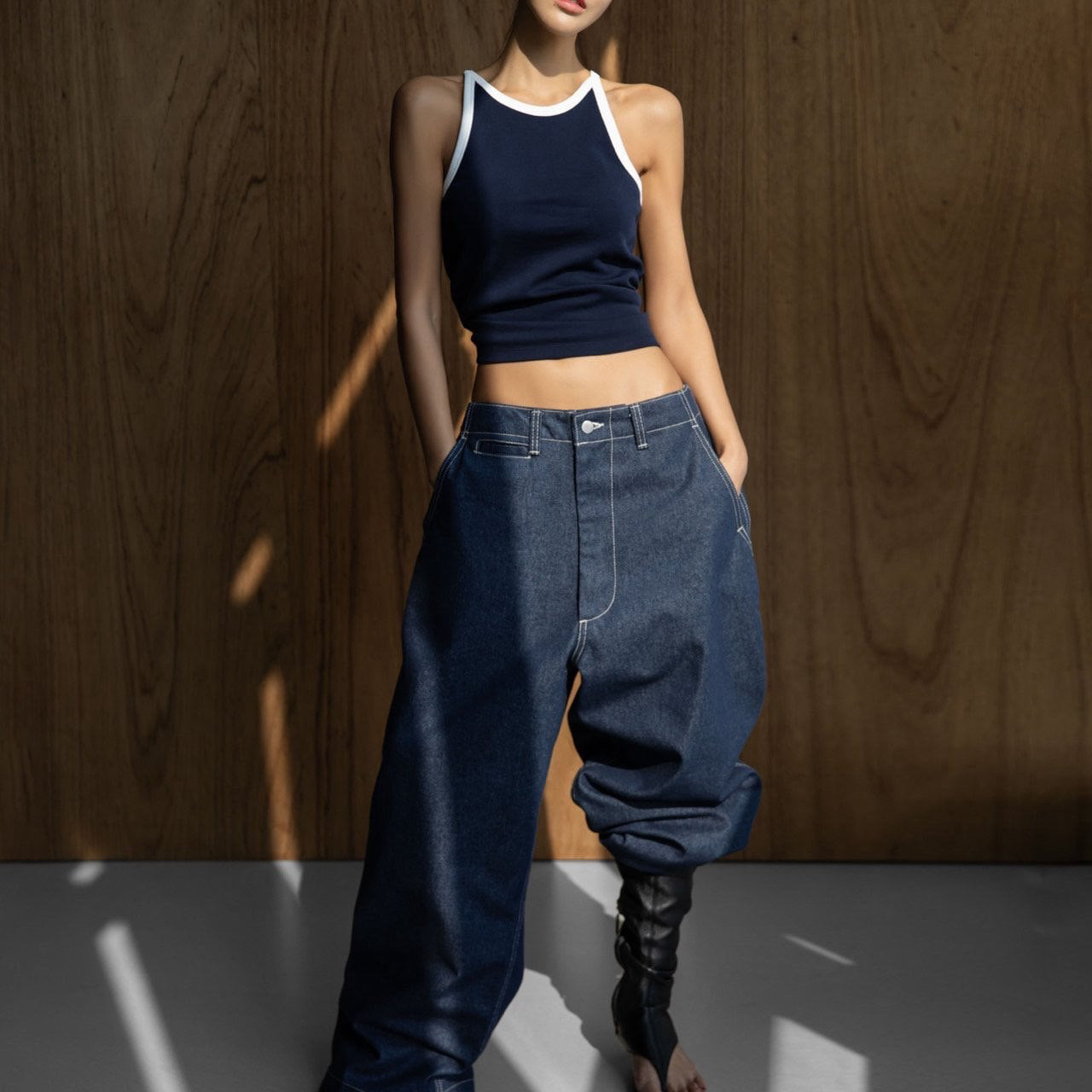 Halter Neck Tank Top