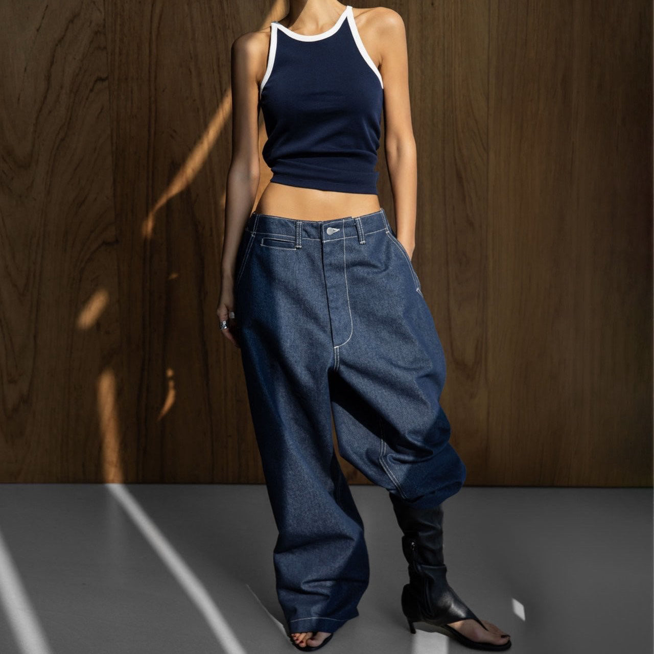 Neckholder-Tanktop