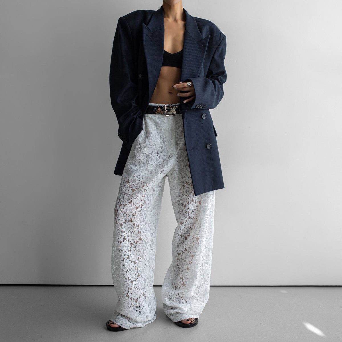 The Sculpted Wrap Blazer