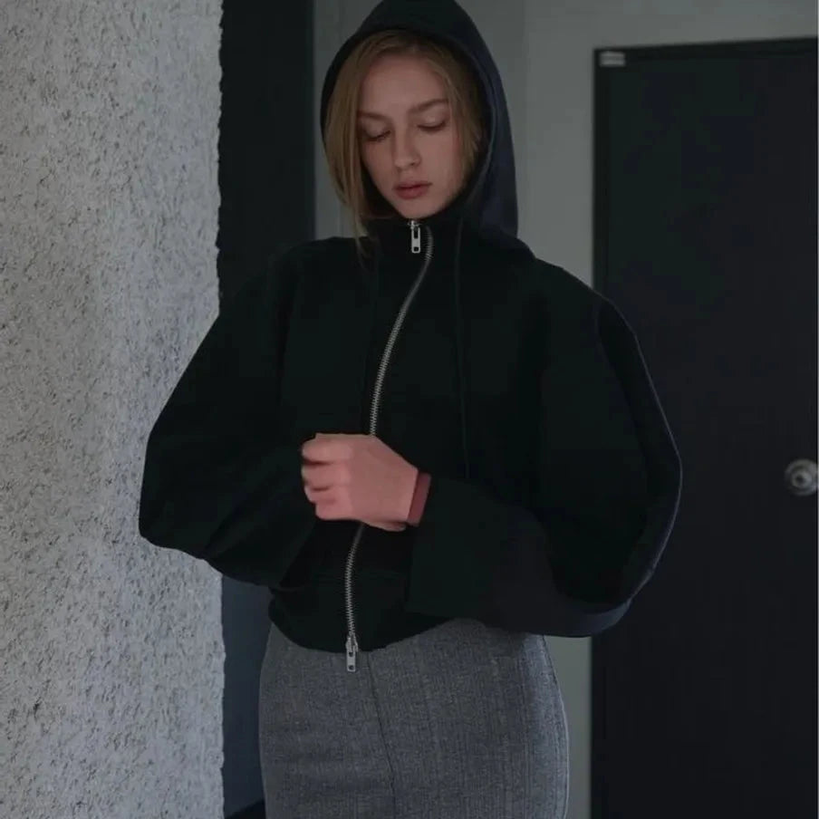 Kapuzenpullover aus Sweatstoff