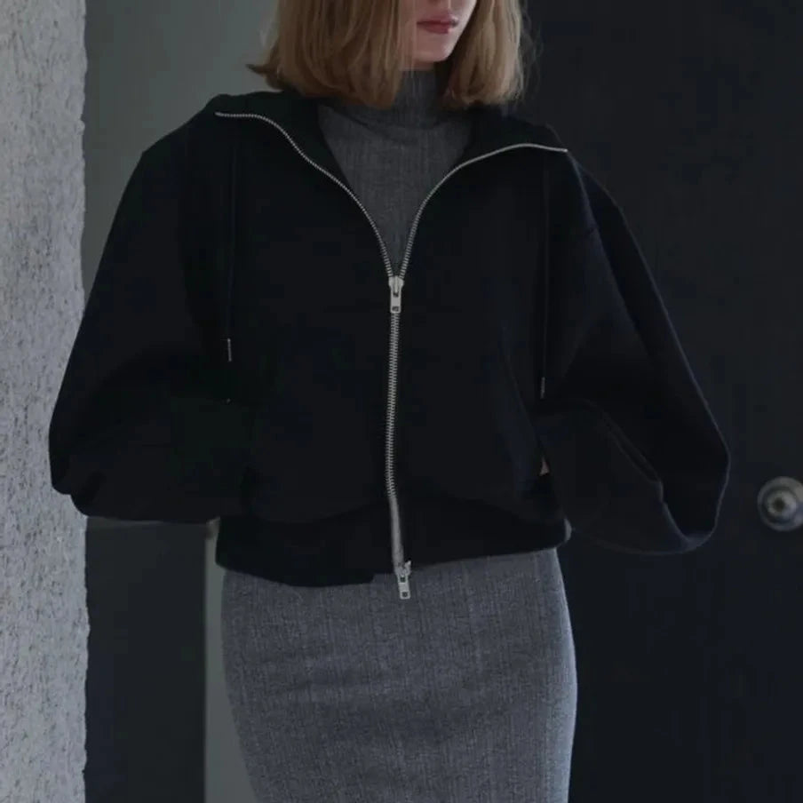Kapuzenpullover aus Sweatstoff