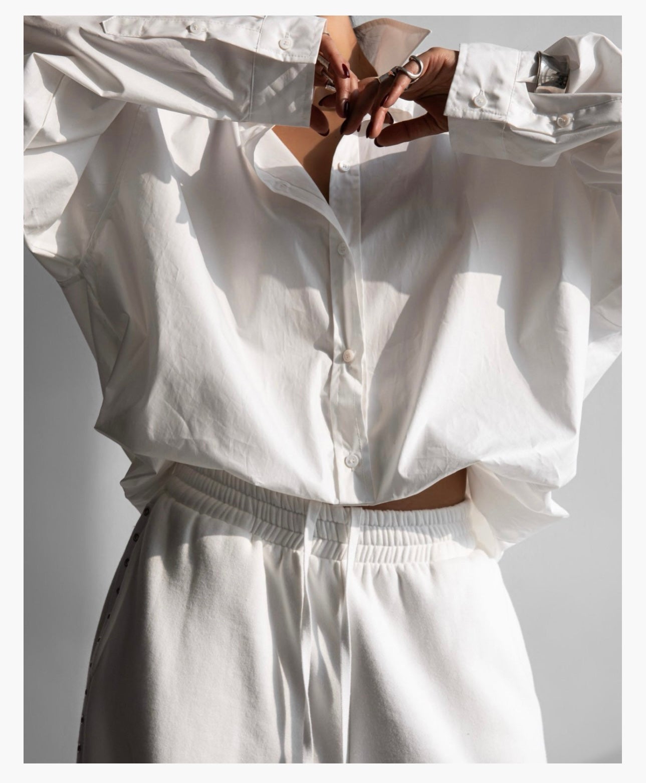 The Bubble Hem Shirt