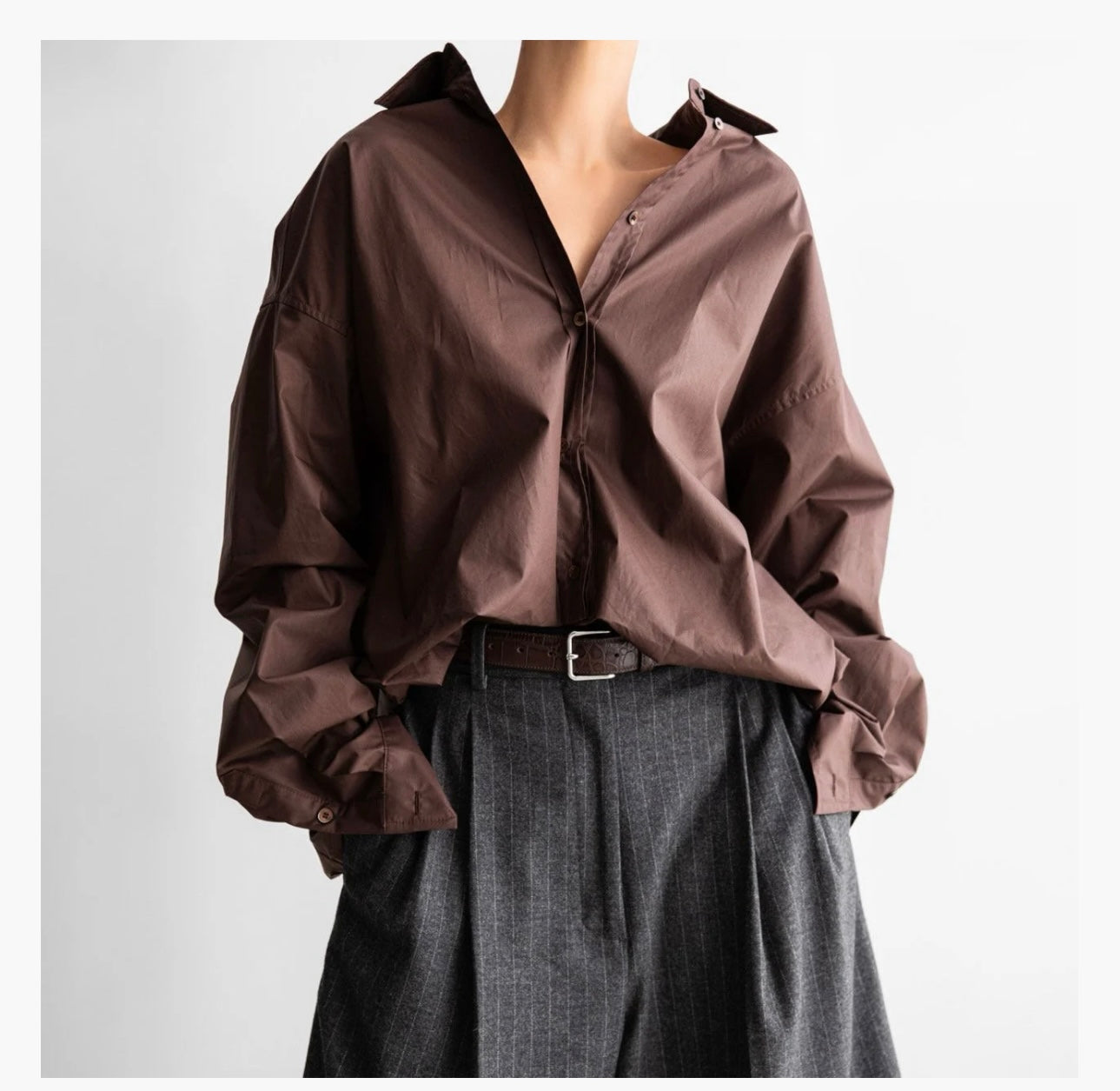 The Bubble Hem Shirt