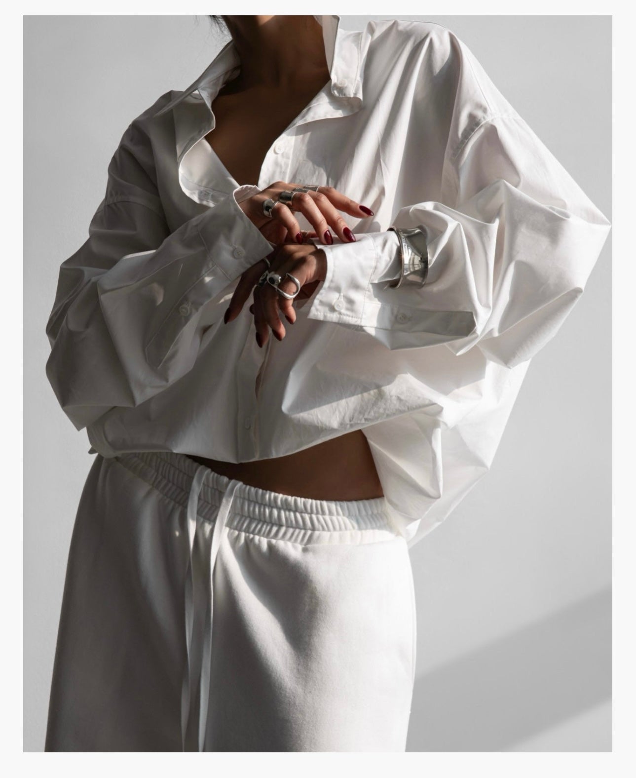 The Bubble Hem Shirt