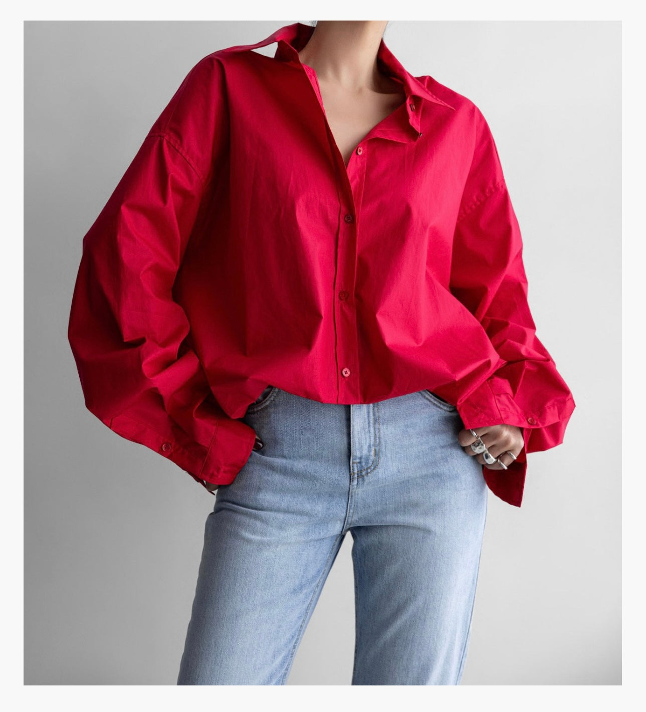The Bubble Hem Shirt