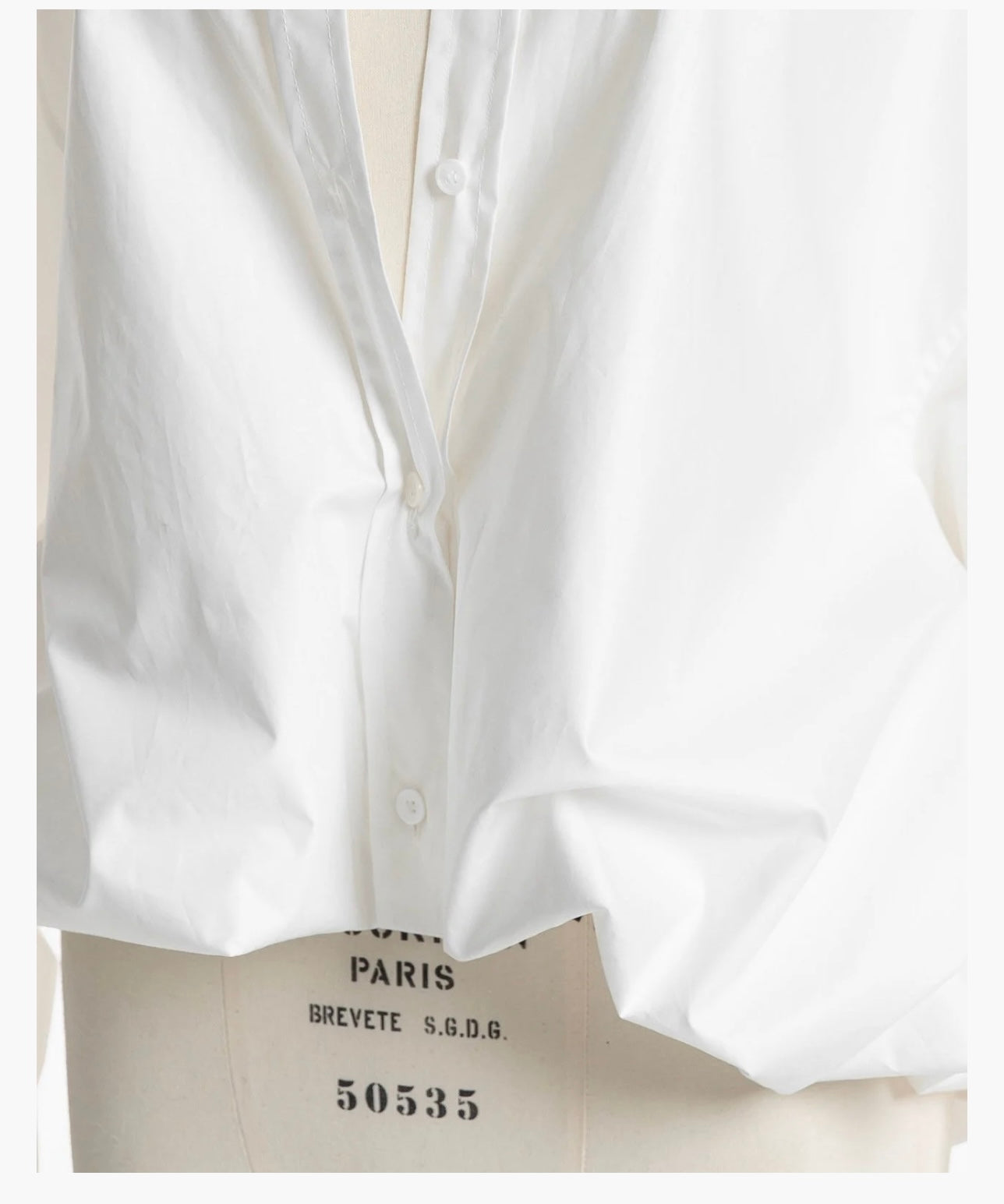 The Bubble Hem Shirt