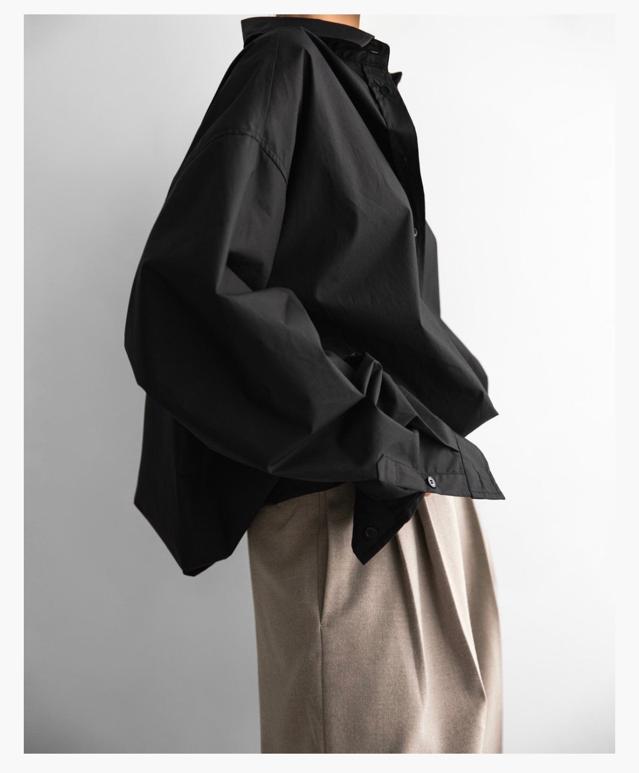 The Bubble Hem Shirt