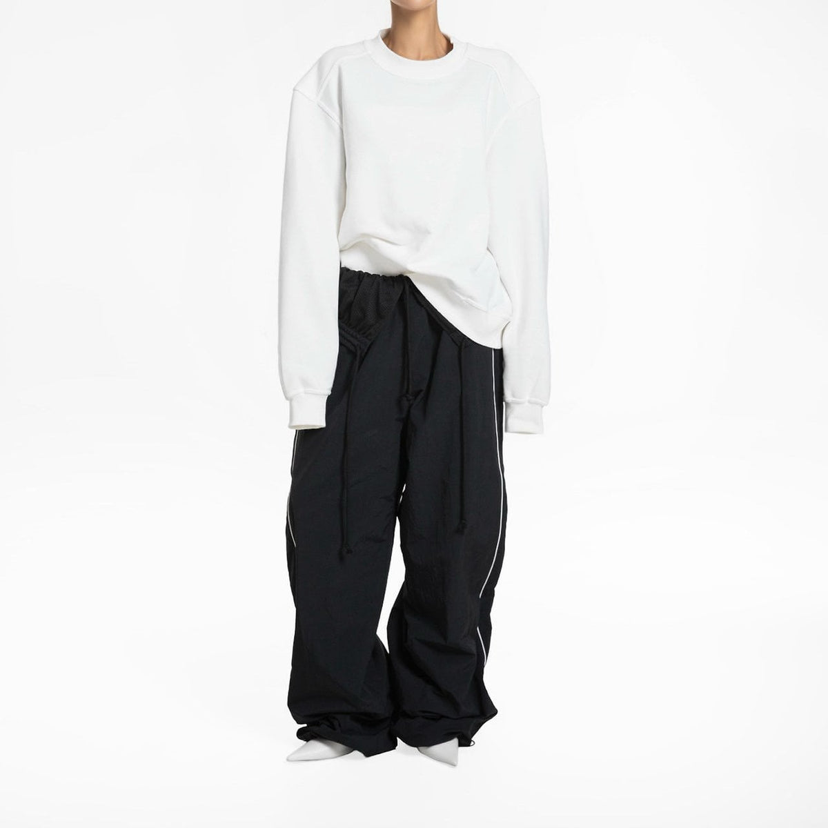 Square Shoulder Sweatshirt