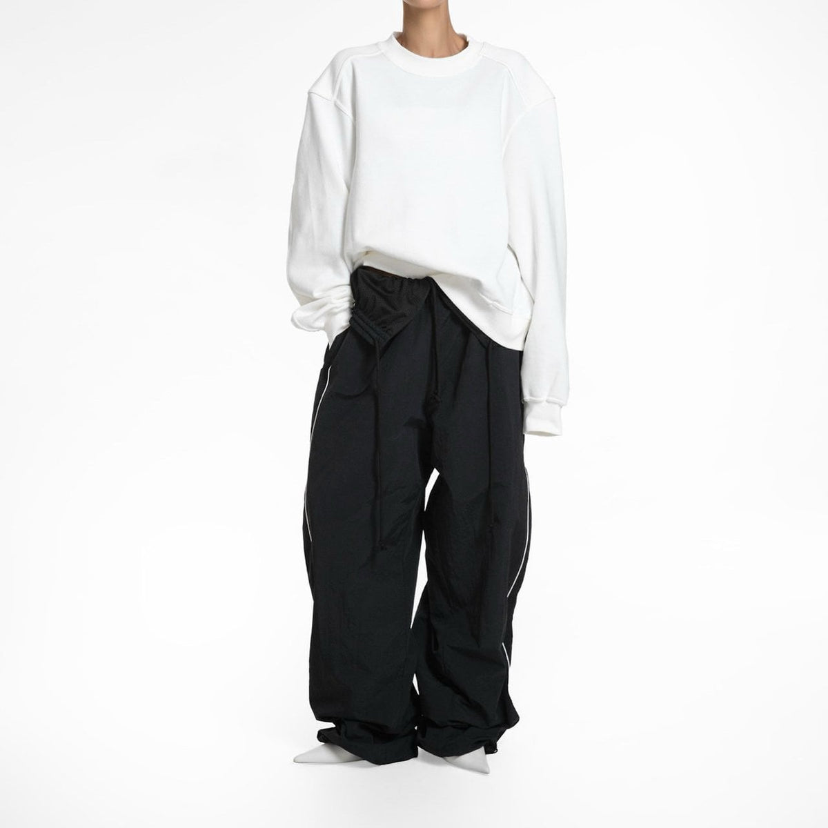 Square Shoulder Sweatshirt