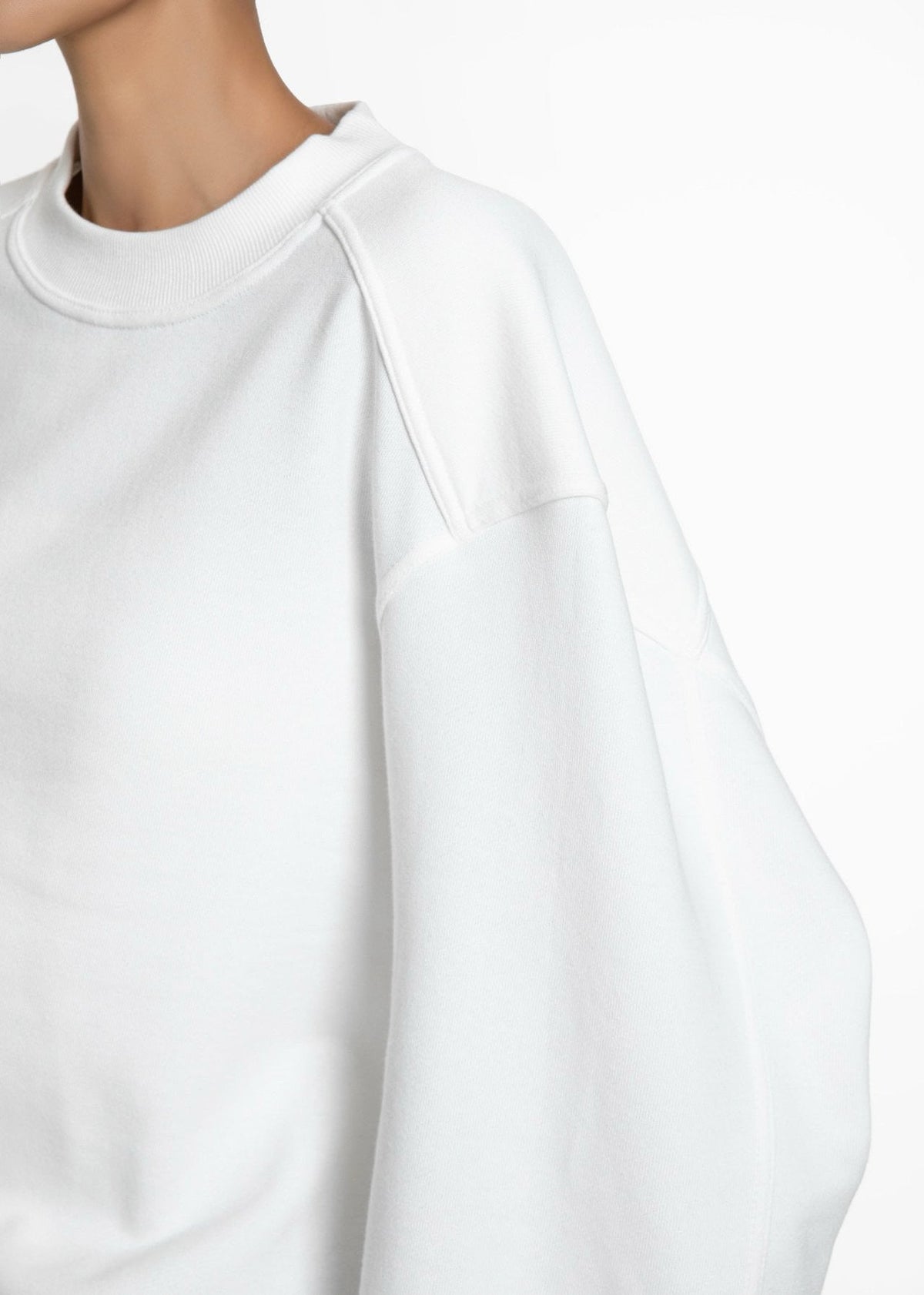 Square Shoulder Sweatshirt