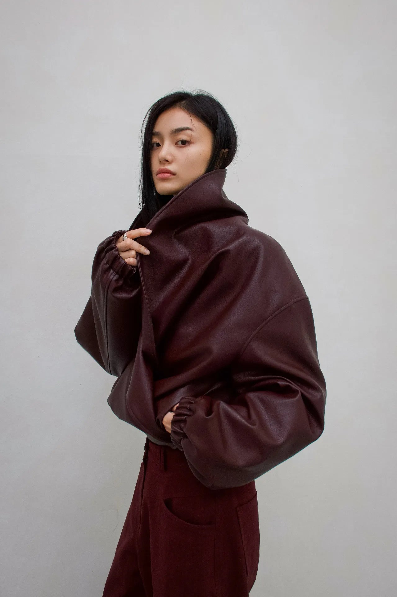The Marlowe Vegan Leather Jacket