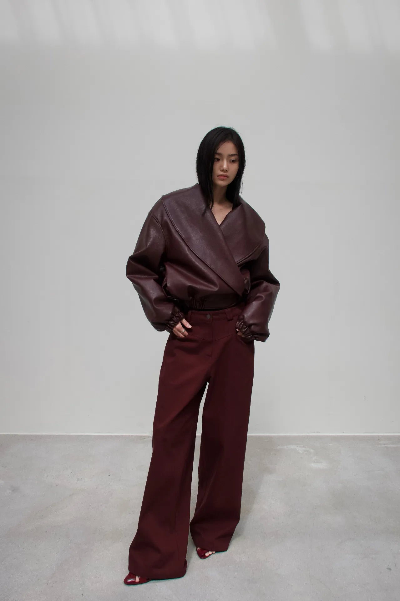 The Marlowe Vegan Leather Jacket