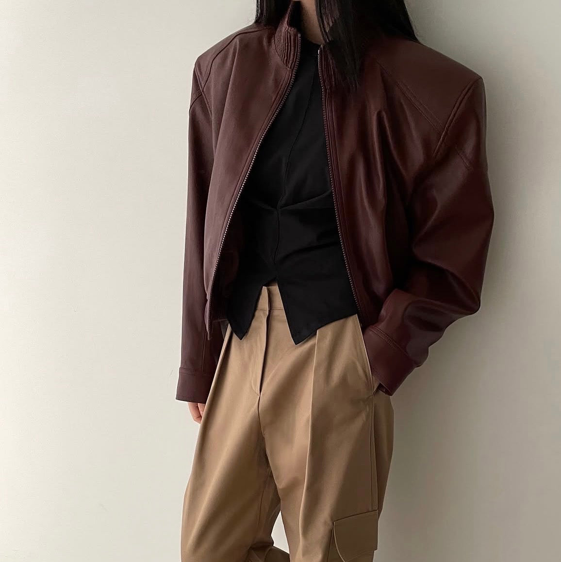 The After Hours Faux Leather Jacket